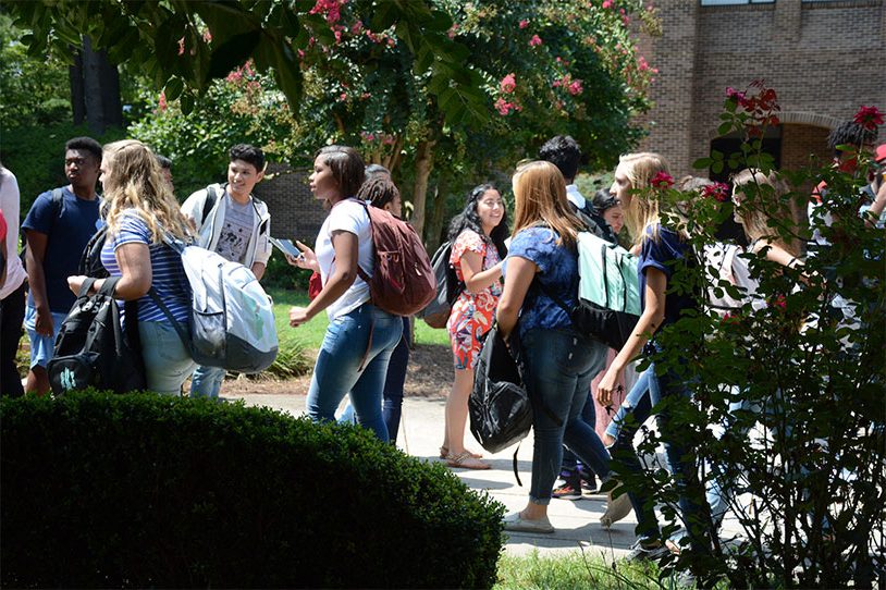 Students Between Classes